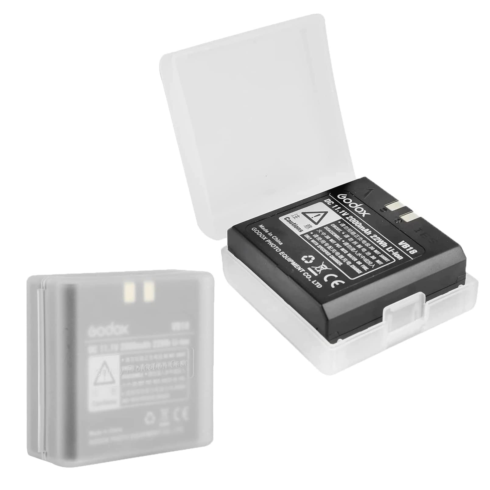 Foto 4 pulgar | Batería De Repuesto Godox Vb18 Recargable 11.1v 2000mah - Venta Internacional.