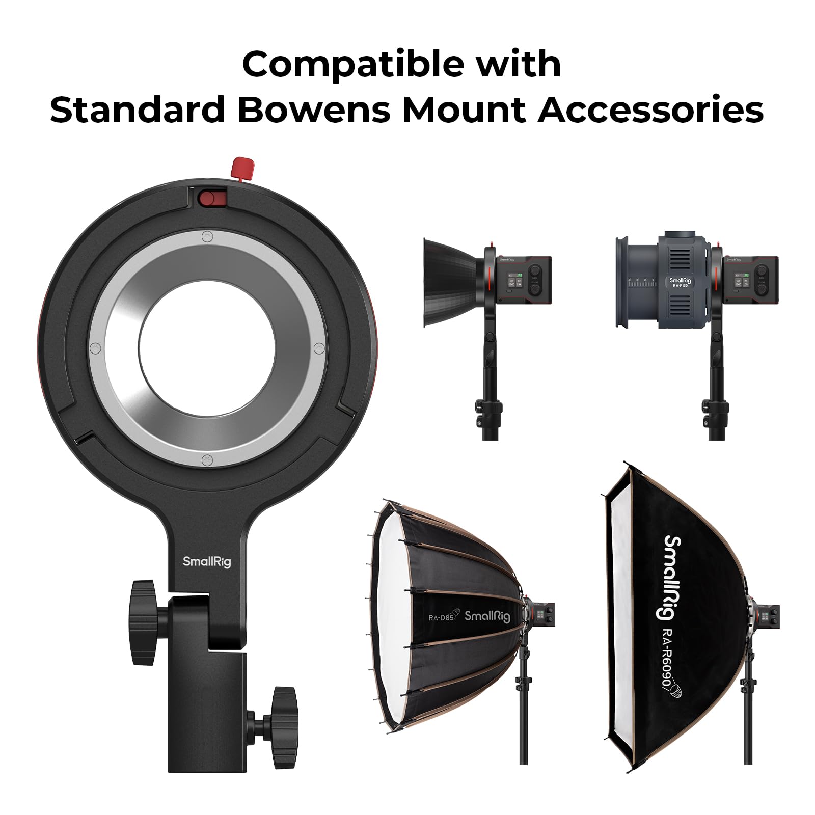 Foto 3 pulgar | Adaptador De Montaje Bowens Smallrig Para Rc 60b Con 1,5 Kg De Carga Útil - Venta Internacional.