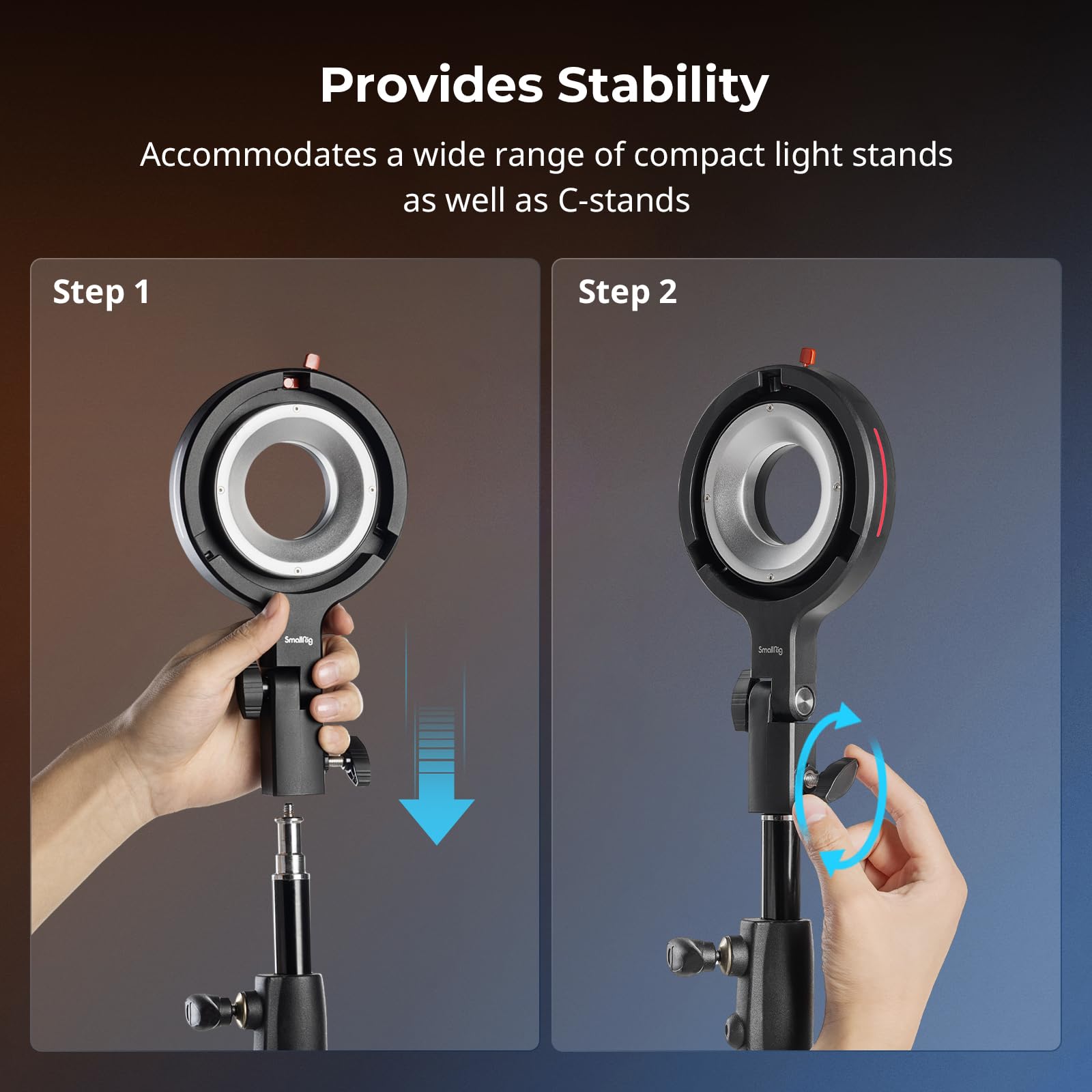 Foto 7 | Adaptador De Montaje Bowens Smallrig Para Rc 60b Con 1,5 Kg De Carga Útil - Venta Internacional.