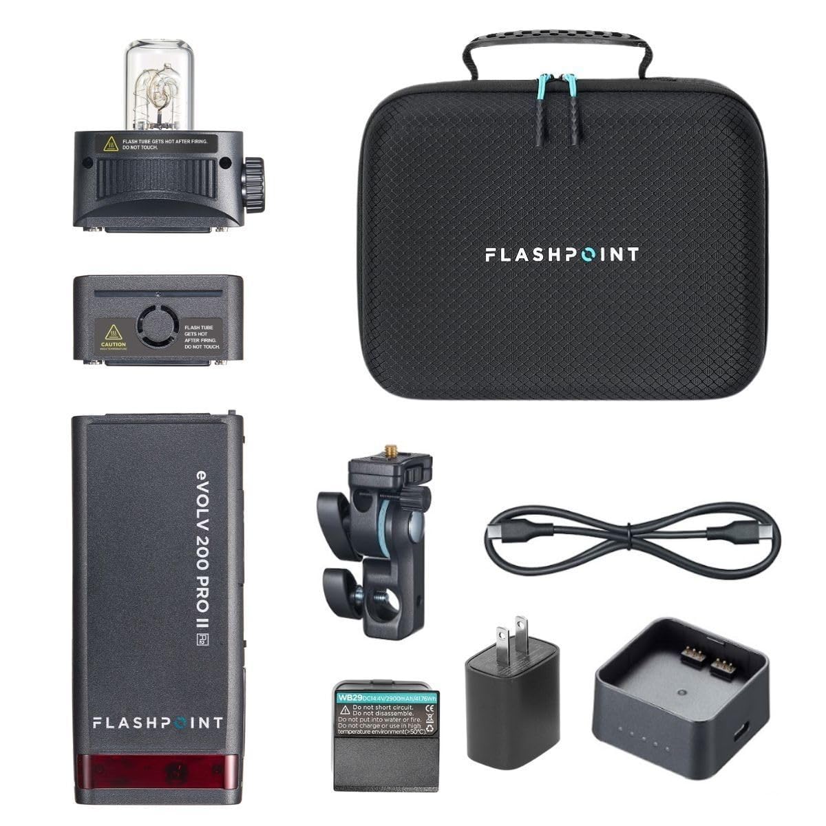 Foto 3 pulgar | Kit De Flash Flashpoint Evolv 200 Pro Ii Ttl Con Batería Adicional - Venta Internacional.