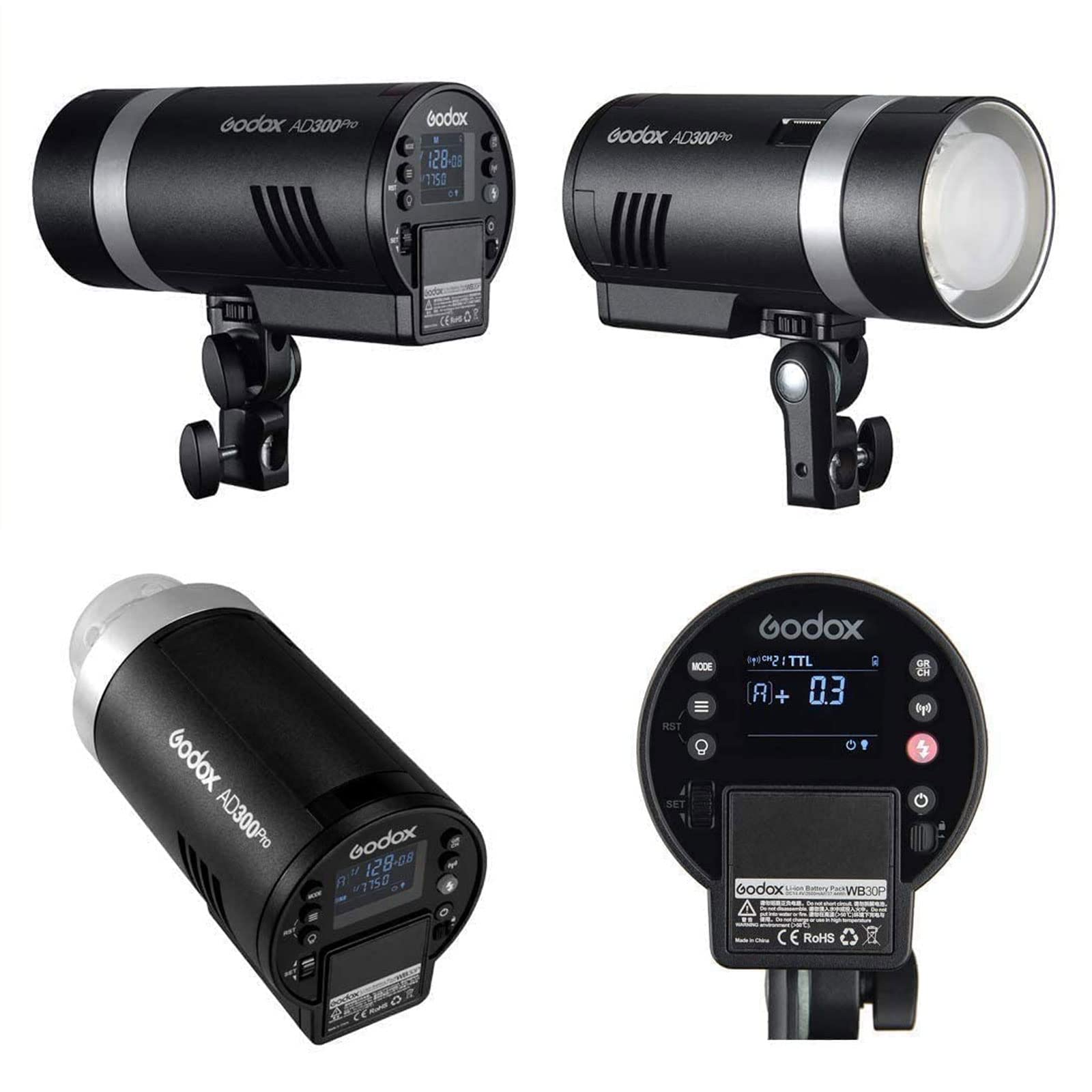 Foto 5 pulgar | Flash Exterior Godox Ad300pro Ad300 Pro 300w 5600k - Venta Internacional.