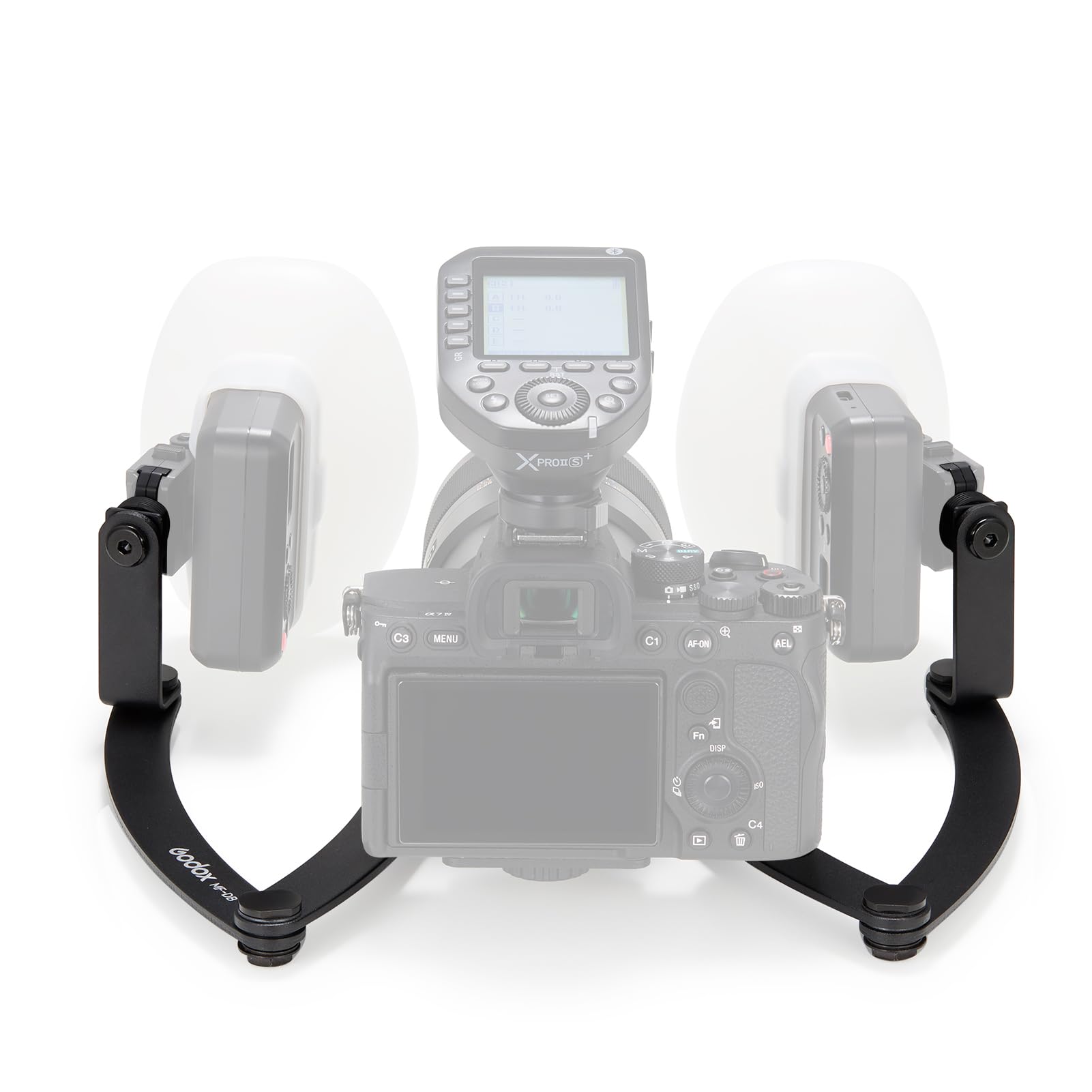 Soporte De Flash Godox Mf-db Flexible Con Soportes Dobles Para Nikon/sony - Venta Internacional.