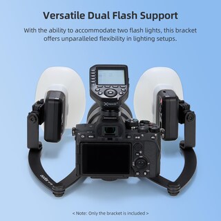 Foto 4 | Soporte De Flash Godox Mf-db Flexible Con Soportes Dobles Para Nikon/sony - Venta Internacional.