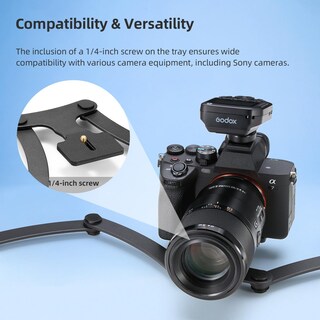 Foto 5 | Soporte De Flash Godox Mf-db Flexible Con Soportes Dobles Para Nikon/sony - Venta Internacional.
