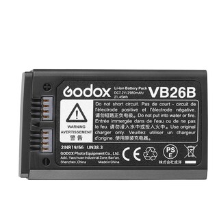 Foto 3 | Paquete De Baterías Godox Vb26b 7.2v/2980mah/21.45wh Para V1, V850iii Y V860iii - Venta Internacional.