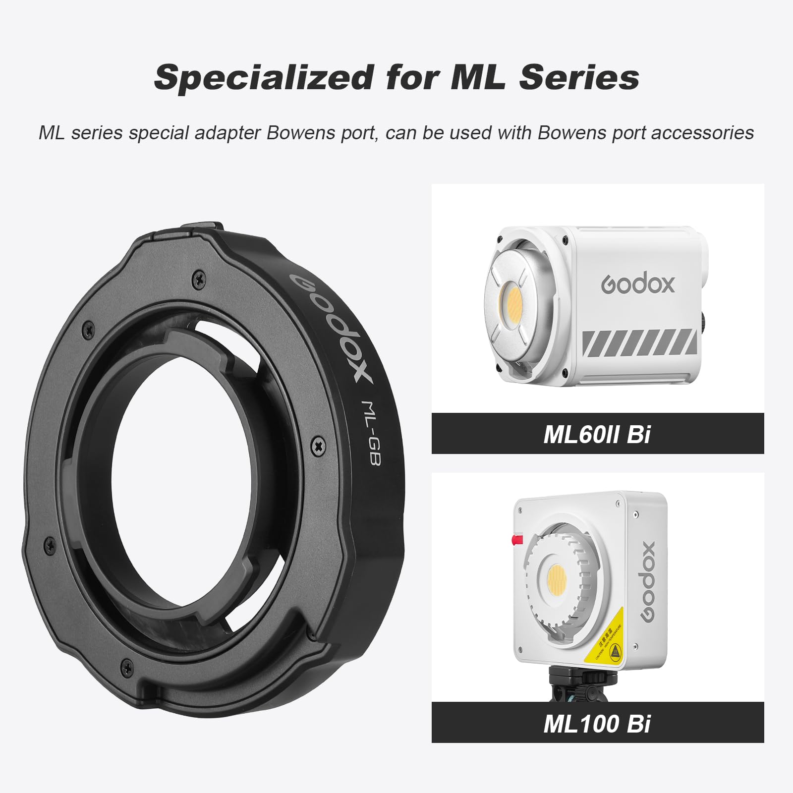 Foto 3 | Adaptador Speedring Godox Ml-gb Godox Mount A Bowens Mount - Venta Internacional.