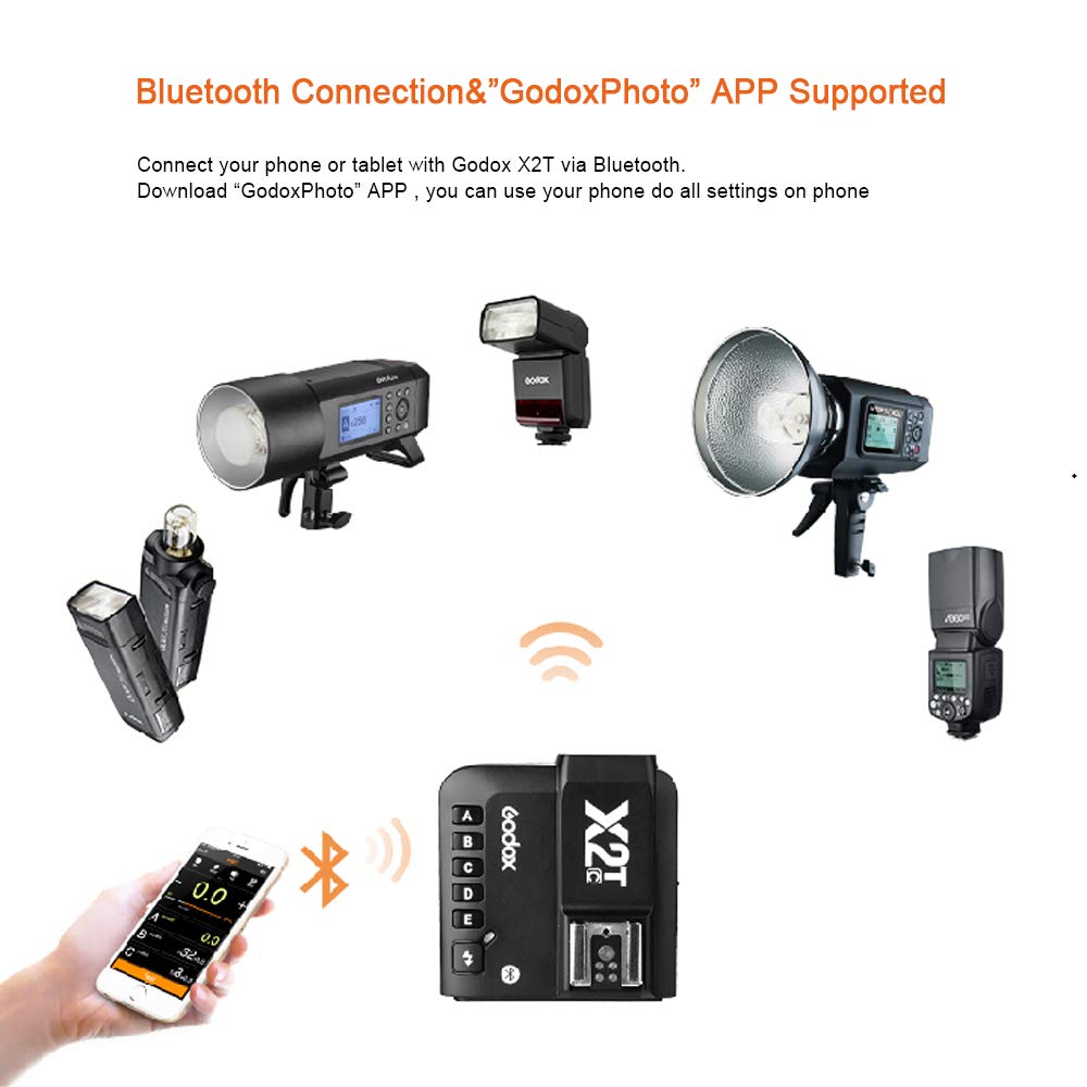 Foto 6 pulgar | Transmisor Inalámbrico Godox X2t-c Ttl Con Bluetooth Para Canon - Venta Internacional.