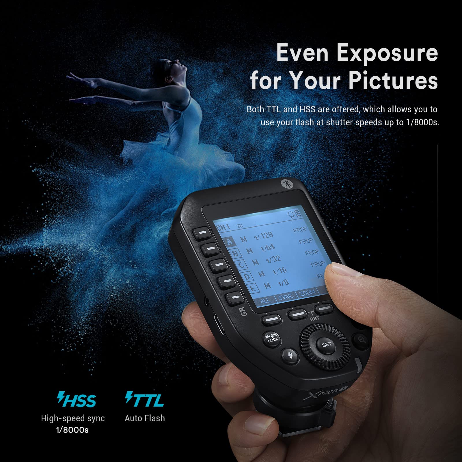 Foto 3 pulgar | Disparador De Flash Inalámbrico Godox Xproii-f Xproiif Para Fuji - Venta Internacional.