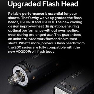 Foto 2 | Flash Estroboscópico Godox Ad200 Pro Ii Ad200 Pro Ii 200 W, 2,4 G Ttl - Venta Internacional.