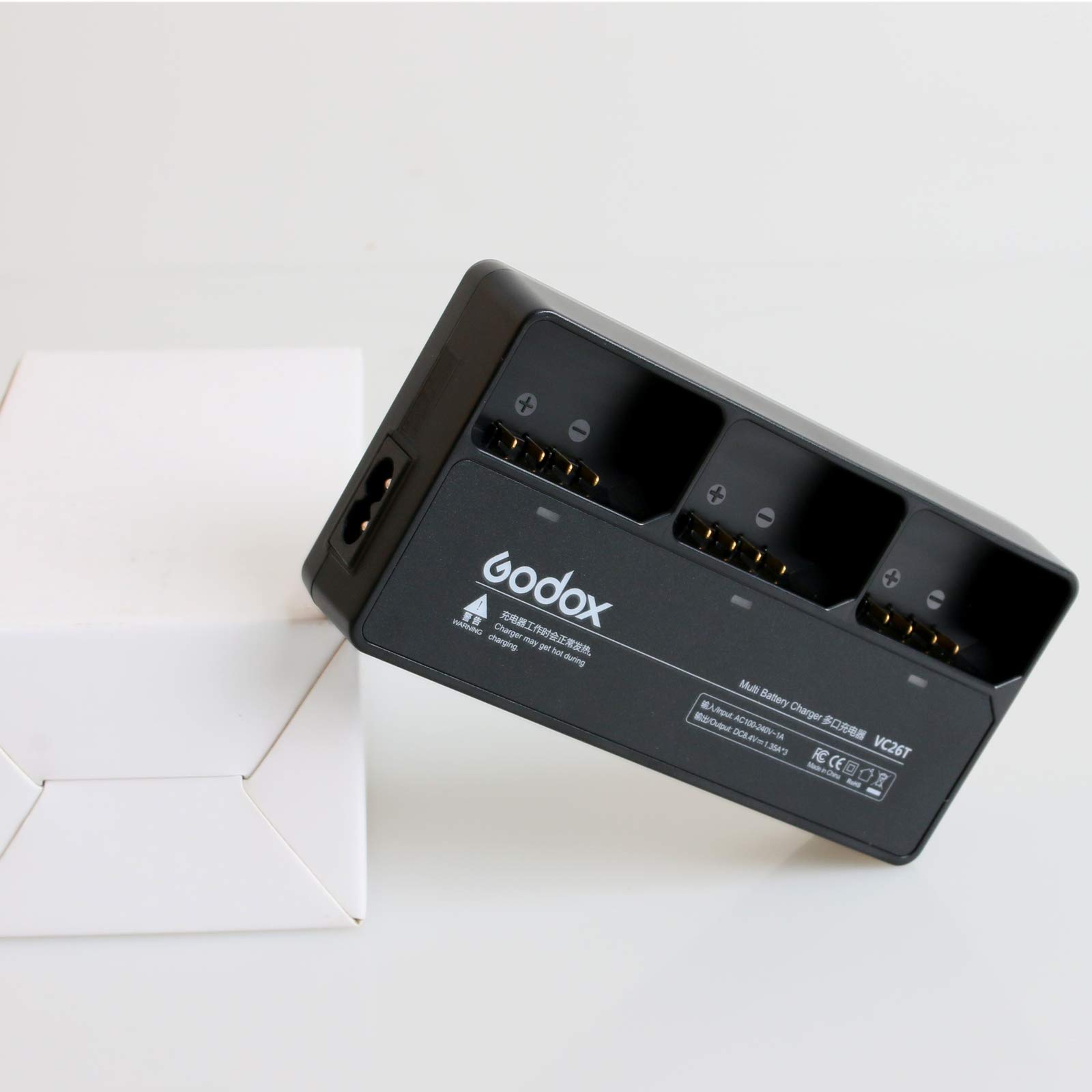 Foto 3 pulgar | Kit De Cargador De Batería Triple Godox Vc26t Para Godox V1 V1 Pro - Venta Internacional.