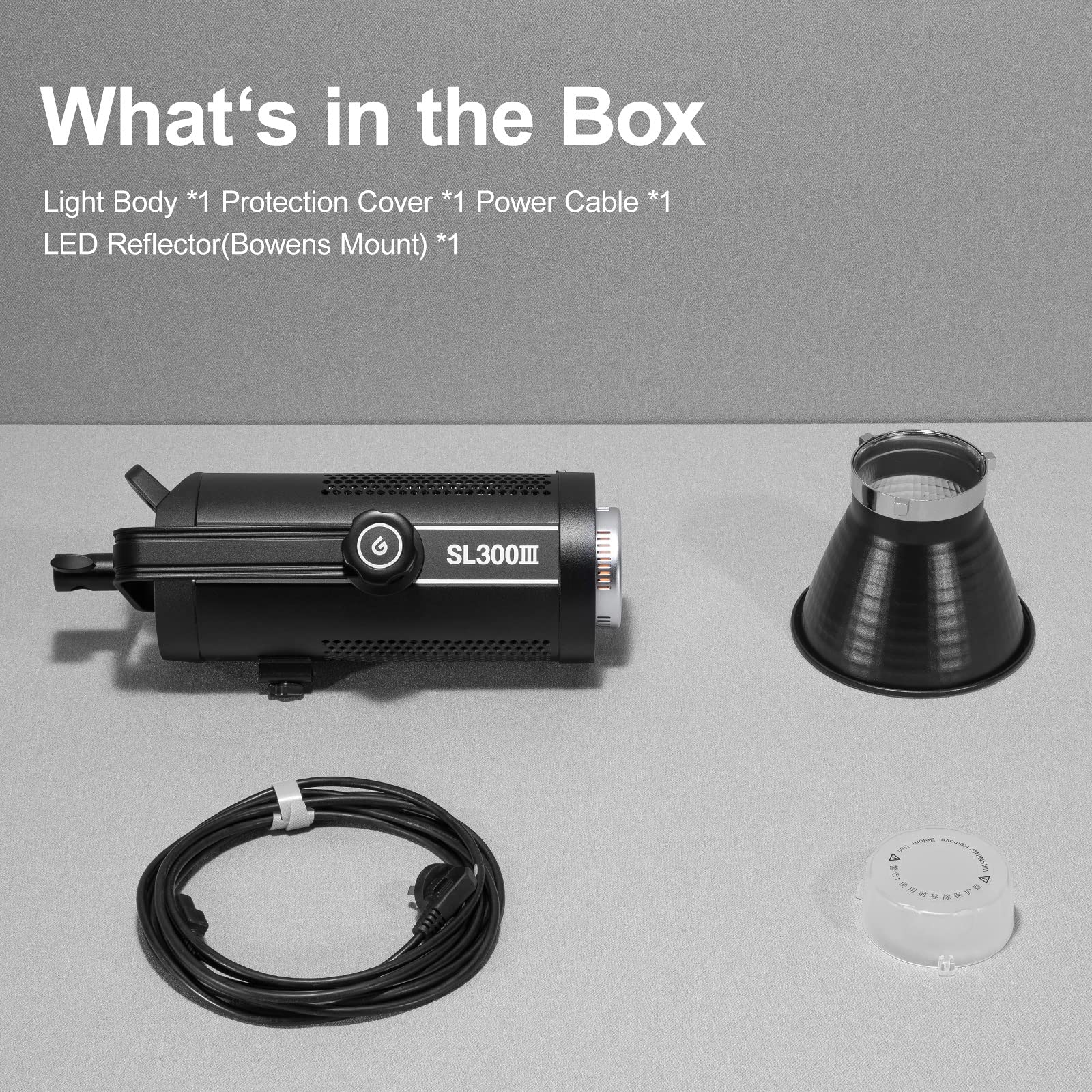 Foto 7 | Lámpara De Vídeo Led Godox Sl300iii 300w 99300lux 5600k Cri96+ - Venta Internacional.