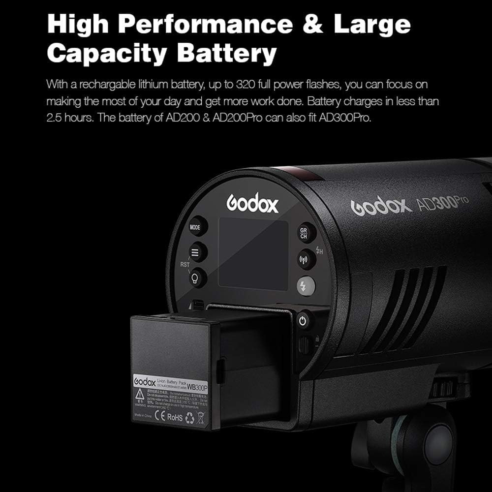 Foto 5 | Luz Estroboscópica Flash Godox Ad300 Pro Ad300 Pro 300 W - Venta Internacional.