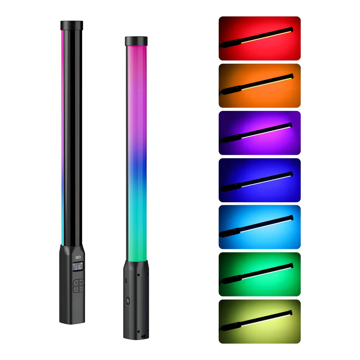 Foto 3 pulgar | Lampara Luz Led Portatil Barra De Luz Led Rgb Para Video Recargable Eo Safe Imports Esi-20555 Multicolor