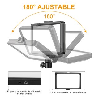 Foto 4 | Kit De Luz Led Usb Regulable Para Foto Video Eo Safe Imports Esi-20556 Multicolor