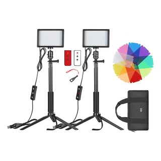 Foto 2 | Usb Led Kit Luz Video Iluminación Fotografía Regulable Eo Safe Imports Esi-20554 Negro