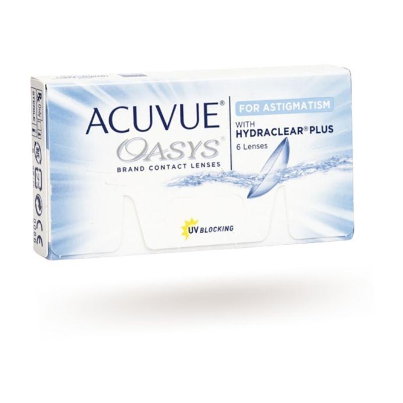 Foto 3 pulgar | 1 Caja con 6 Lentes Acuvue Oasys D -2.50 incluye Solución