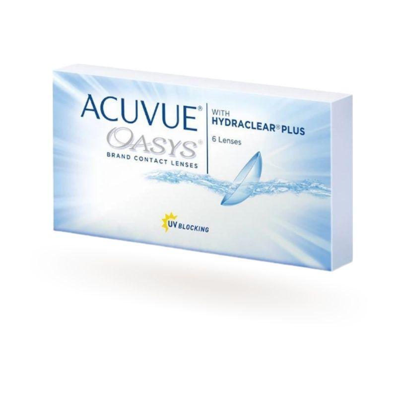 Foto 4 pulgar | 1 Caja con 6 Lentes Acuvue Oasys D -2.50 incluye Solución