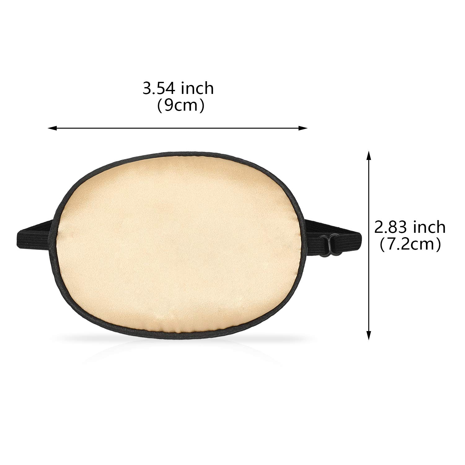 Foto 3 pulgar | Parche De Seda Skylety Para Adultos, Ajustable, De Un Solo Ojo - Venta Internacional.
