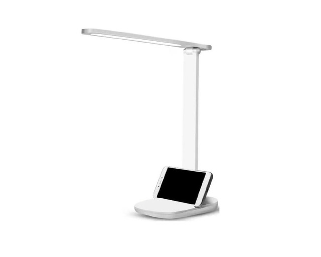Foto 2 pulgar | Lámpara Led de Escritorio Frutivegie color Blanco Recargable USB 4000mah