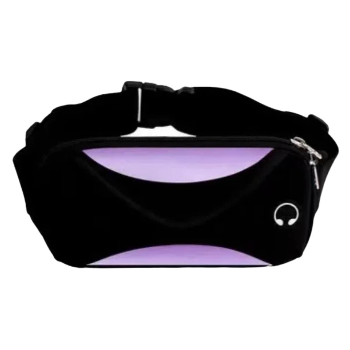 Foto 1 | Riñonera Deportiva Elástica e Impermeable Unisex para Correr Púrpura