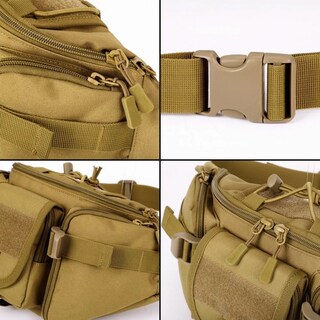 Foto 3 | Cangurera Táctica Impermeable Eo Safe Imports Esi-4667 color Marrón