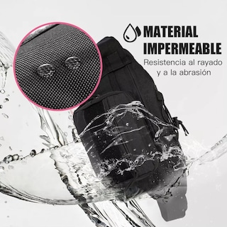 Foto 3 | Cangurera Táctica Impermeable Eo Safe Imports Esi-5540 color Negro