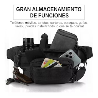 Foto 4 | Cangurera Táctica Impermeable Eo Safe Imports Esi-5540 color Negro