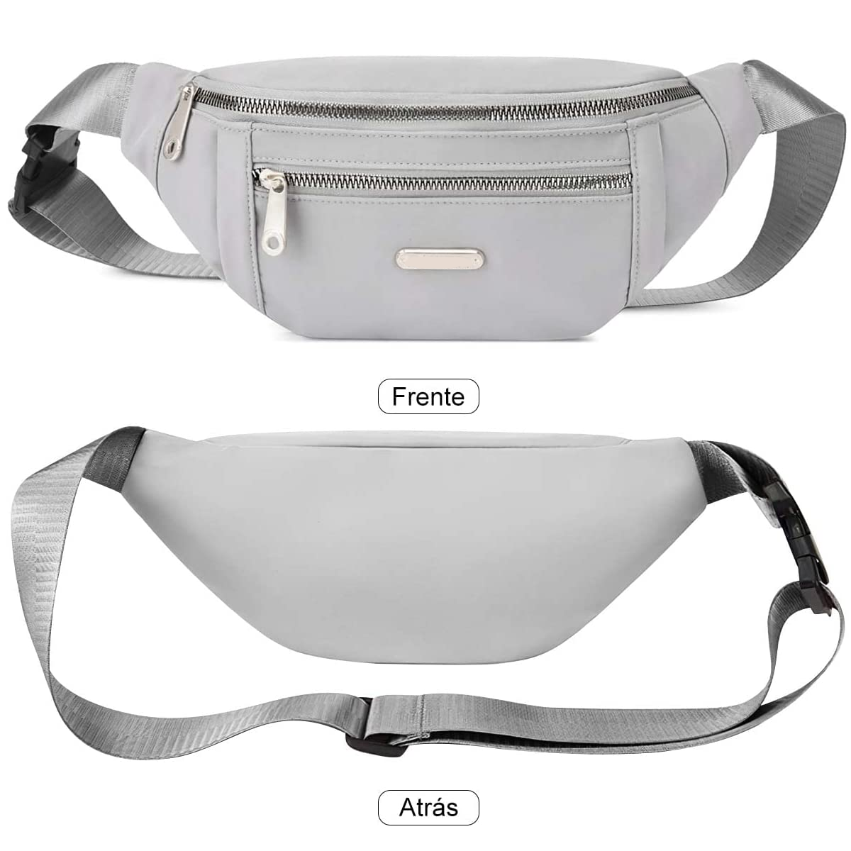 Foto 2 | Cangurera Eo Safe Imports Esi-5543 color Gris Multiusos Impermeable de Gran Capacidad