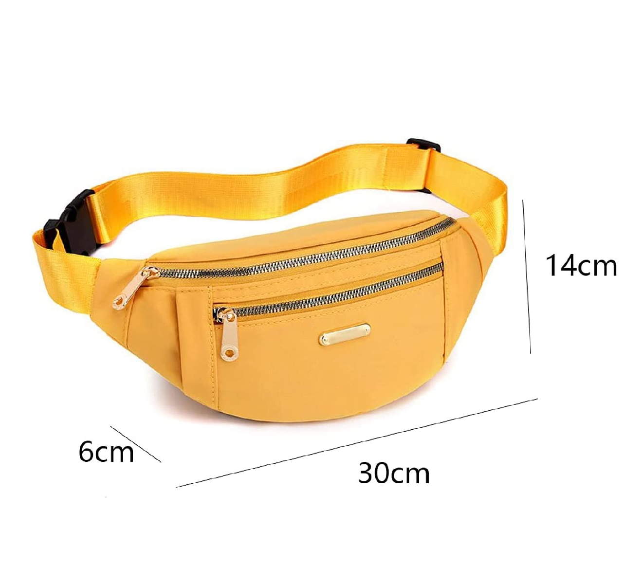 Foto 2 | Cangurera Eo Safe Imports Esi-5542 color Amarillo Multiusos Impermeable de Gran Capacidad