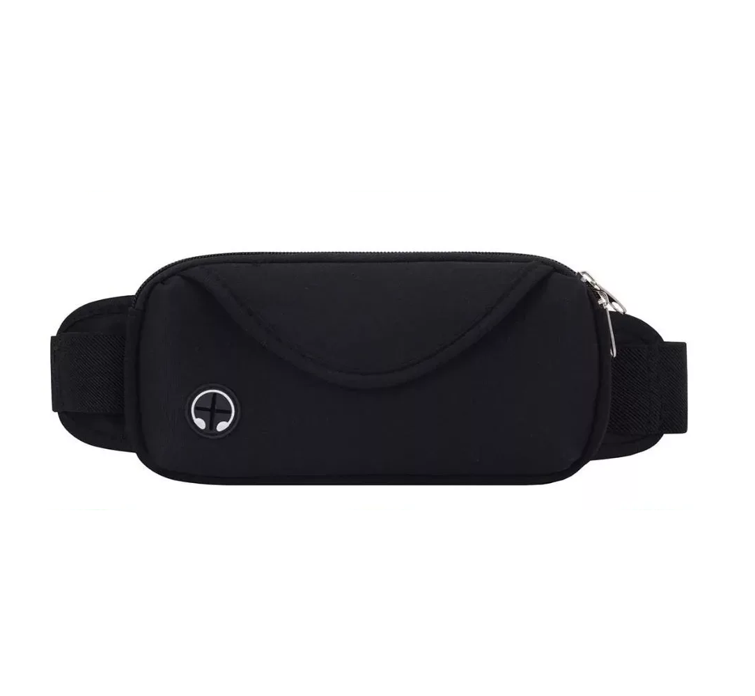 Foto 2 pulgar | Riñonera Deportiva Elástica E Impermeable Unisex Para Correr Negro