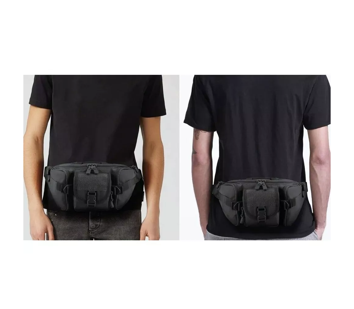 Foto 5 | Cangurera Belug Impermeable color Negro