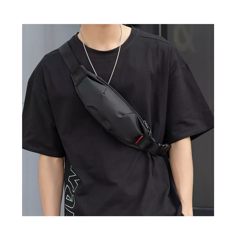 Foto 4 pulgar | Bolsa de Cinturón BELUG color Negro Impermeable para Hombre