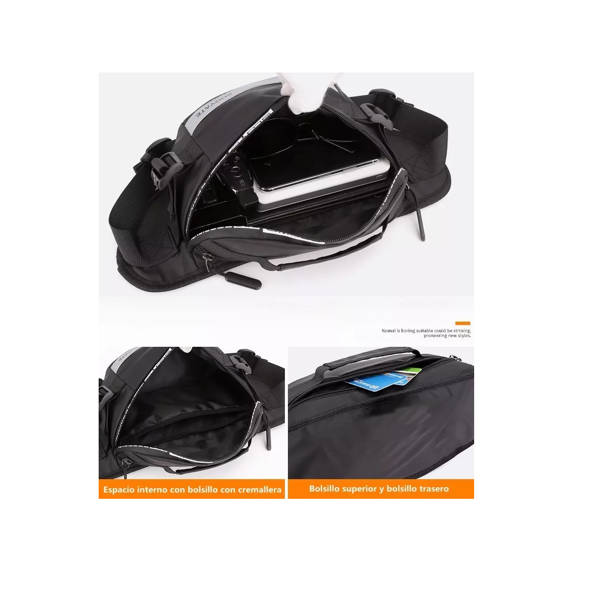 Foto 4 pulgar | Bolso De La Cintura Impermeables Eo Safe Imports Esi-9200 Azul.