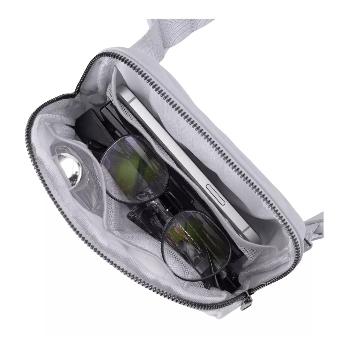 Foto 4 pulgar | Riñonera Para Deportes Running Impermeable, Gris