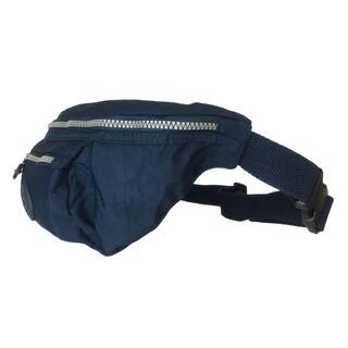 Foto 2 | Cangurera Polo de Tela Azul 2 Compartimentos y Cinturón Ajustable