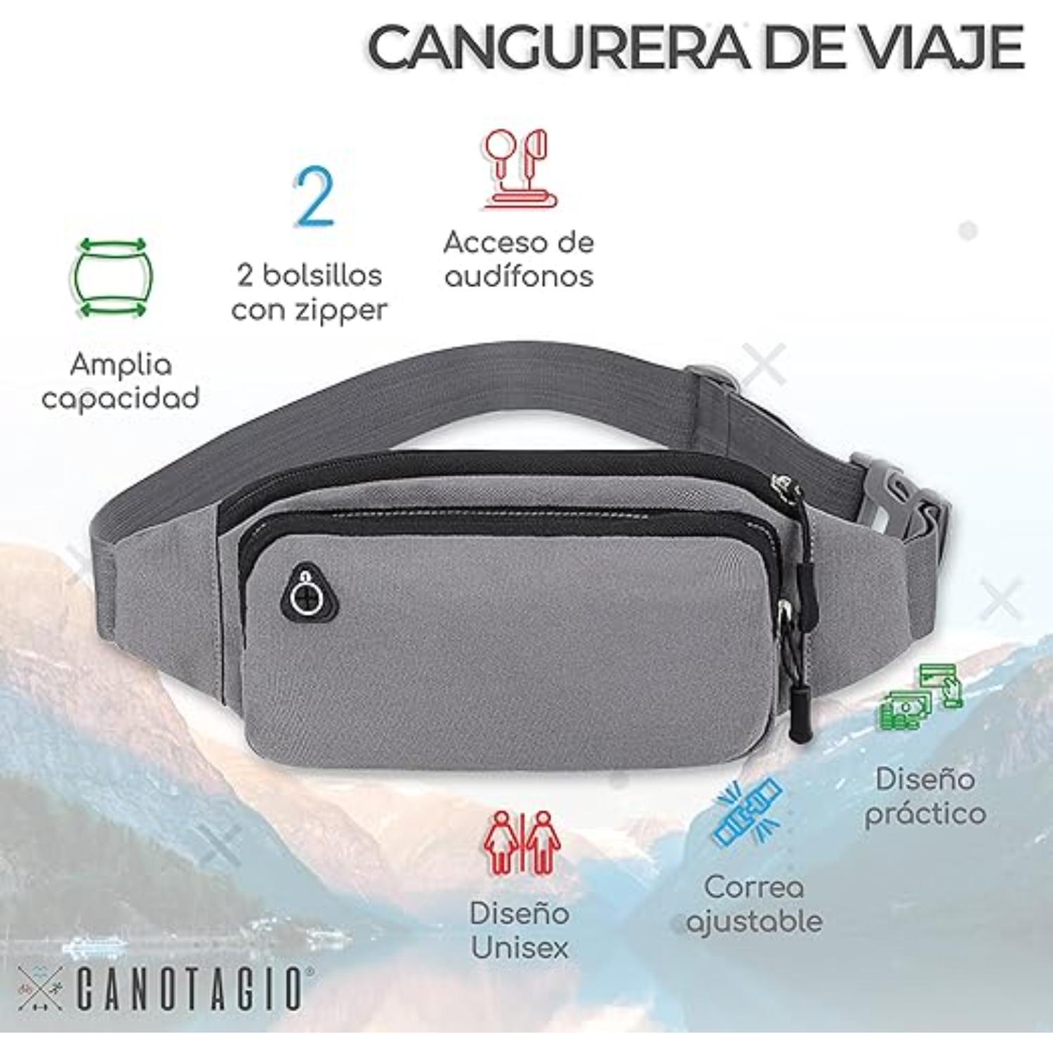 Foto 3 pulgar | Cangurera Ligera Canotagio Unisex