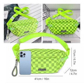 Foto 3 | Cangurera Riñonera Deportiva para Mujer/Hombre Eo Safe Imports Esi-12798 color Verde