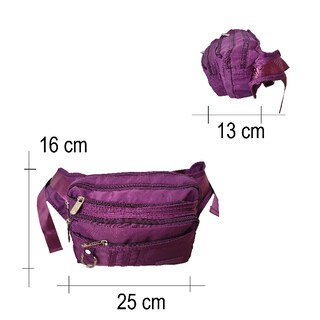 Foto 5 | Cangurera Travel Republic Púrpura Ajustable para Dama