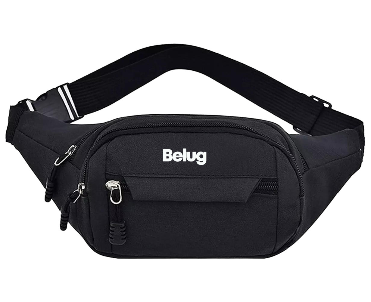 Foto 1 | Riñonera Premium Deportiva y de Viaje Negra Belug