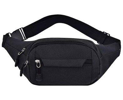 Foto 1 | Canguera Riñonera Premium - Deportiva Y De Viaje Negro