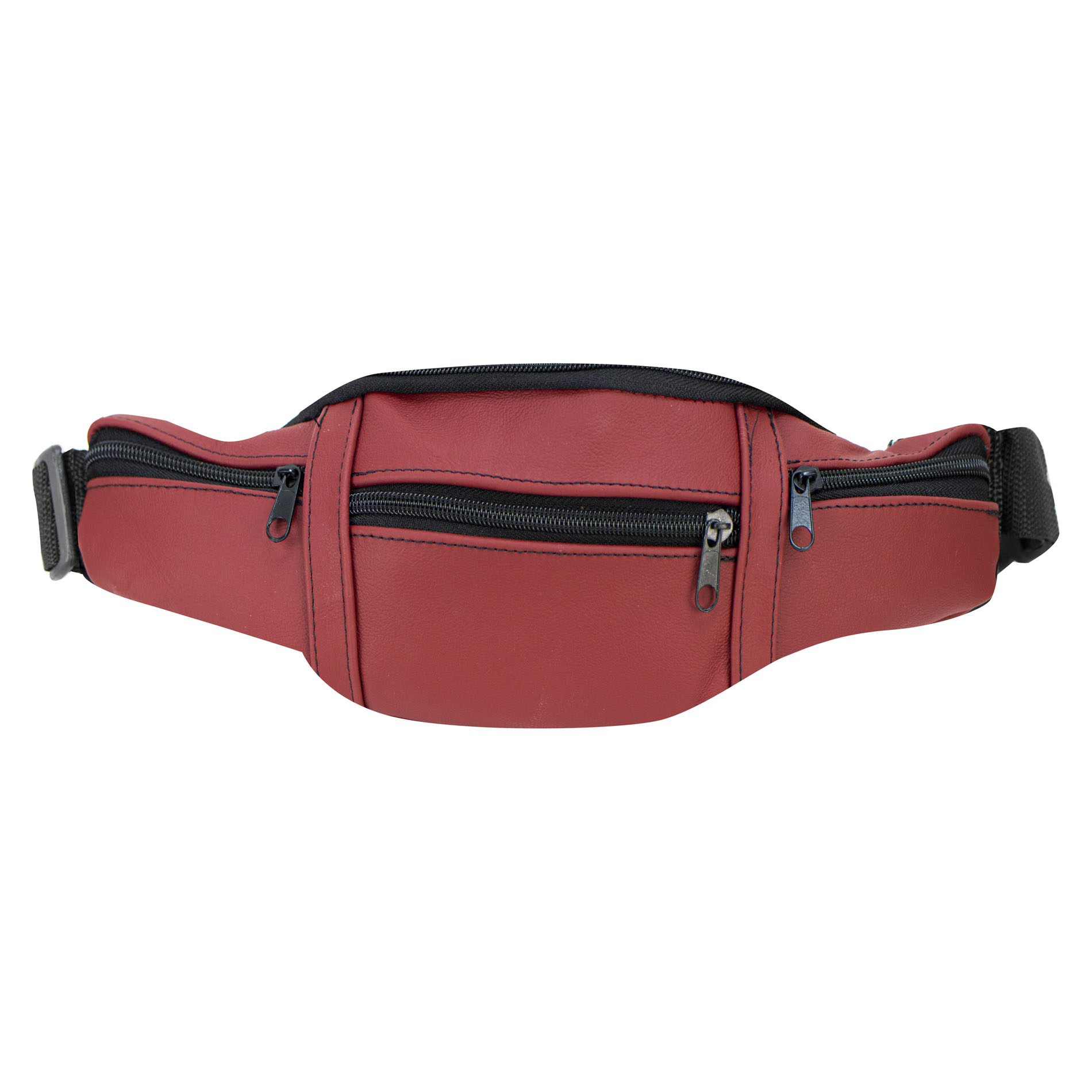 Foto 1 | Cangurera Unisex Rojo Piel Piel Menfis Nueva Imagen