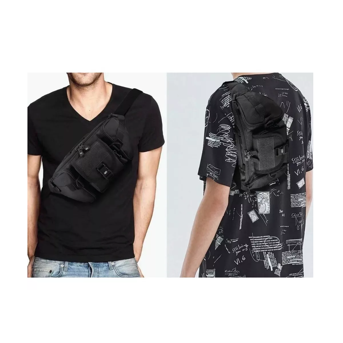 Foto 4 | Cangurera Impermeable Riñonera Deportiva Eo Safe Imports Esi-6268-1 Negro