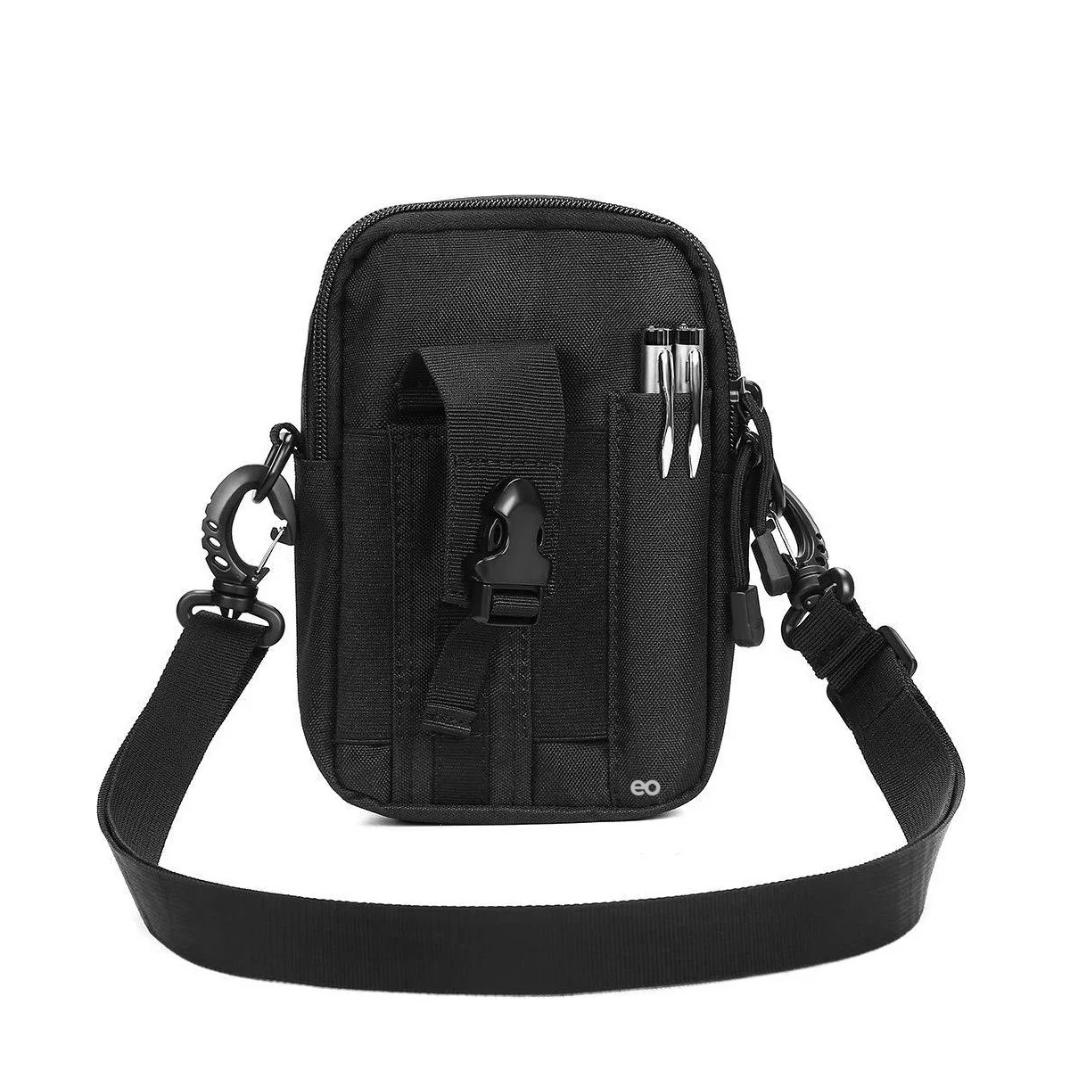 Foto 2 pulgar | Bolsa Cangurera Eo Safe Imports ESI-15703 Negro