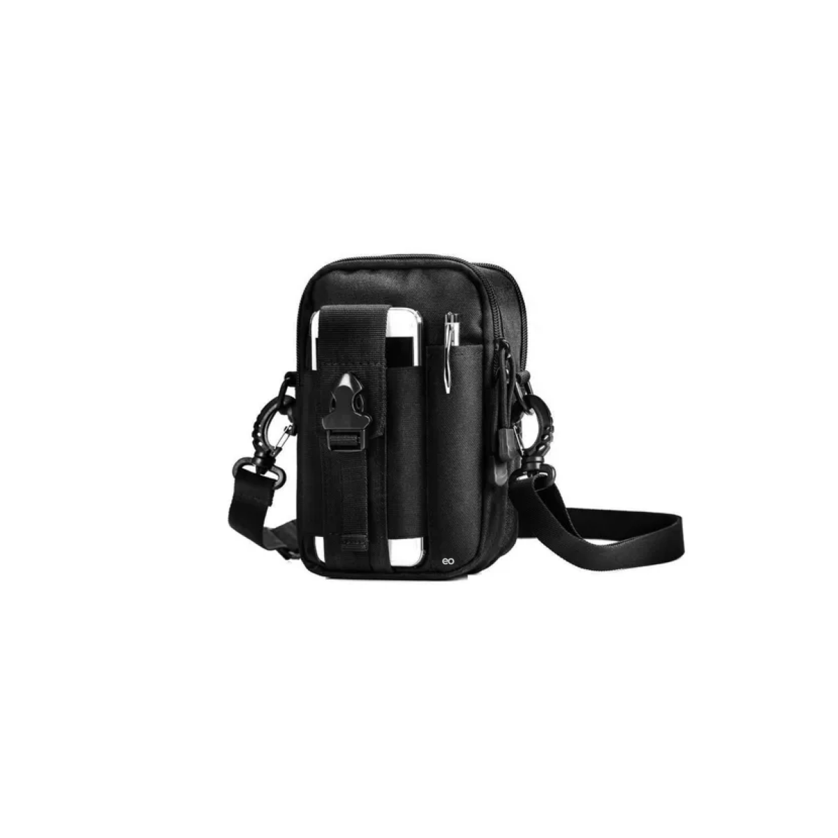 Foto 3 pulgar | Bolsa Cangurera Eo Safe Imports ESI-15703 Negro