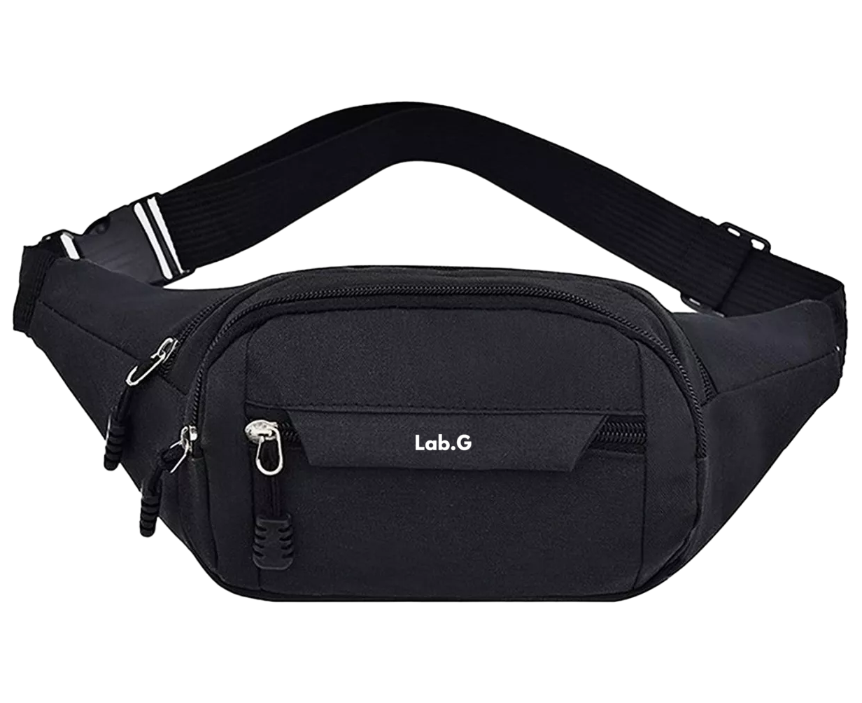 Foto 1 | Canguera Riñonera Lab.g Premium - Deportiva Y De Viaje Negro