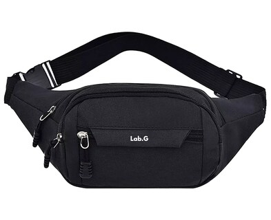 Foto 1 | Canguera Riñonera Lab.g Premium - Deportiva Y De Viaje Negro
