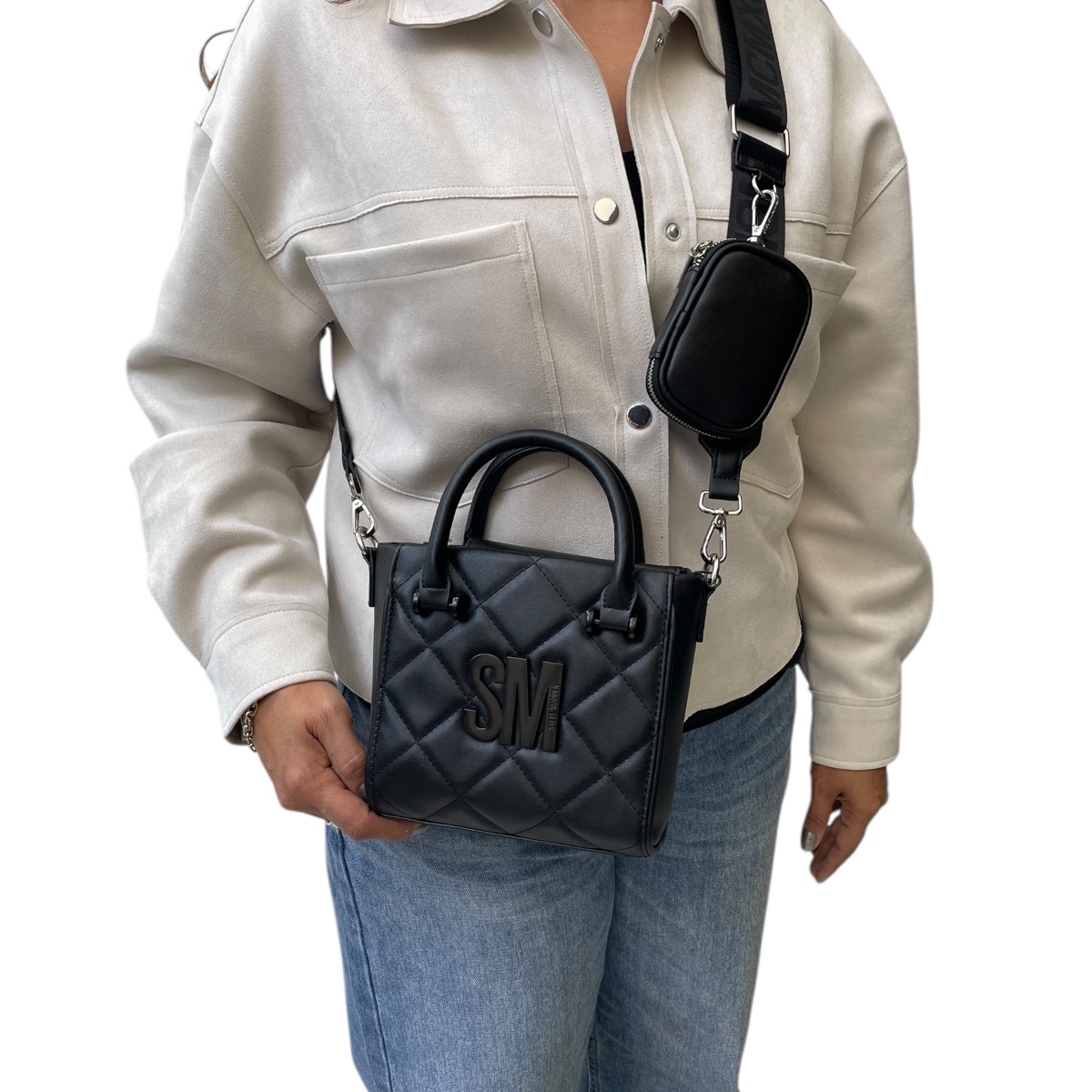 Foto 6 pulgar | Bolsa Para Dama Steve Madden B Babi Black