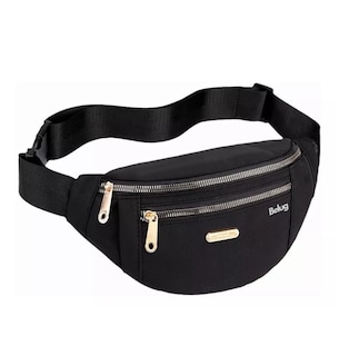 Foto 1 | Riñonera Belug Multiusos Impermeable De Gran Capacidad Para Mujer Negro