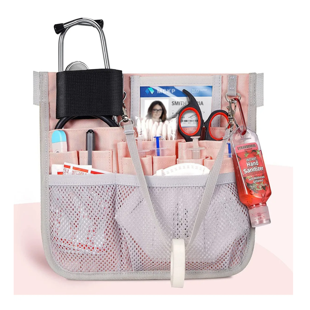 Foto 3 pulgar | Riñonera Nurse Bolsa Organizadora Cangureras De Enfermera Belug, Rosa