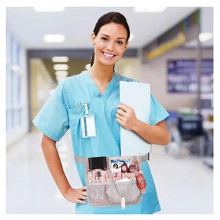 Foto 4 | Riñonera Nurse Bolsa Organizadora Cangureras De Enfermera Belug, Rosa